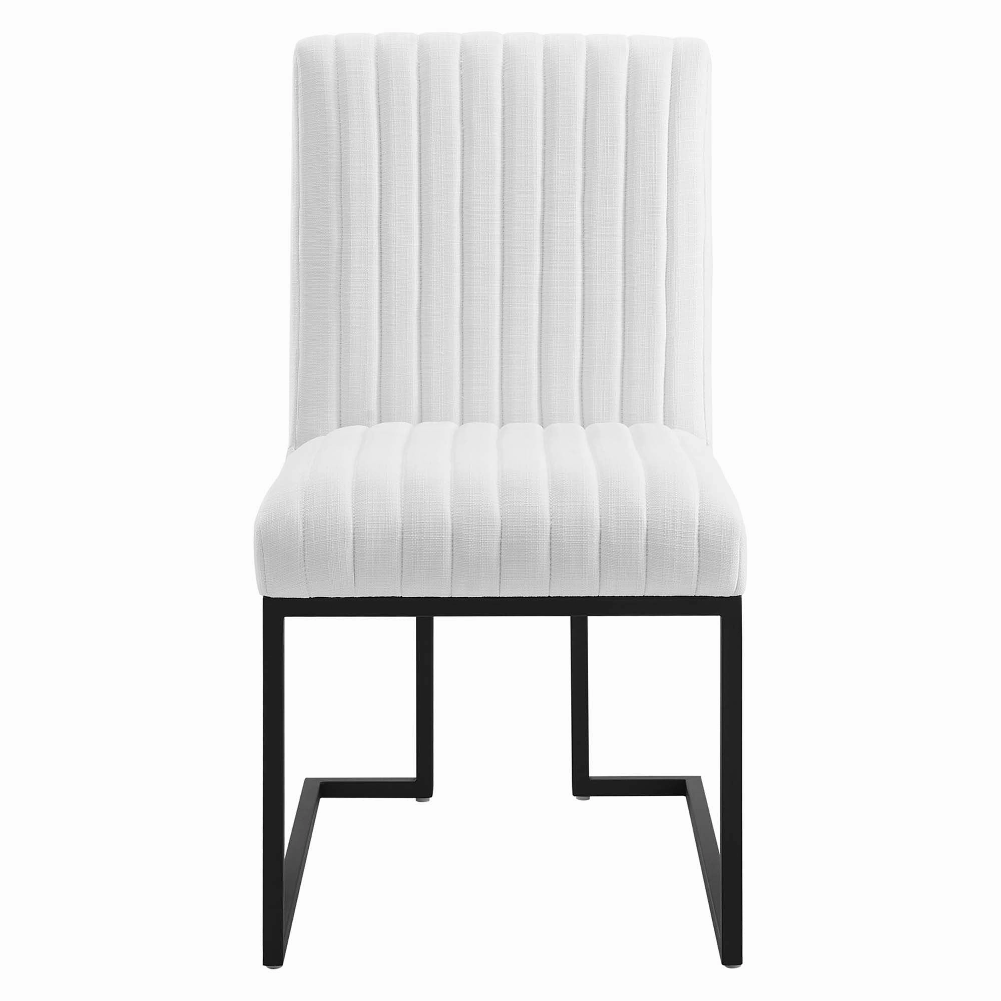 Indulge Channel Tufted Fabric Dining Chair by Modway