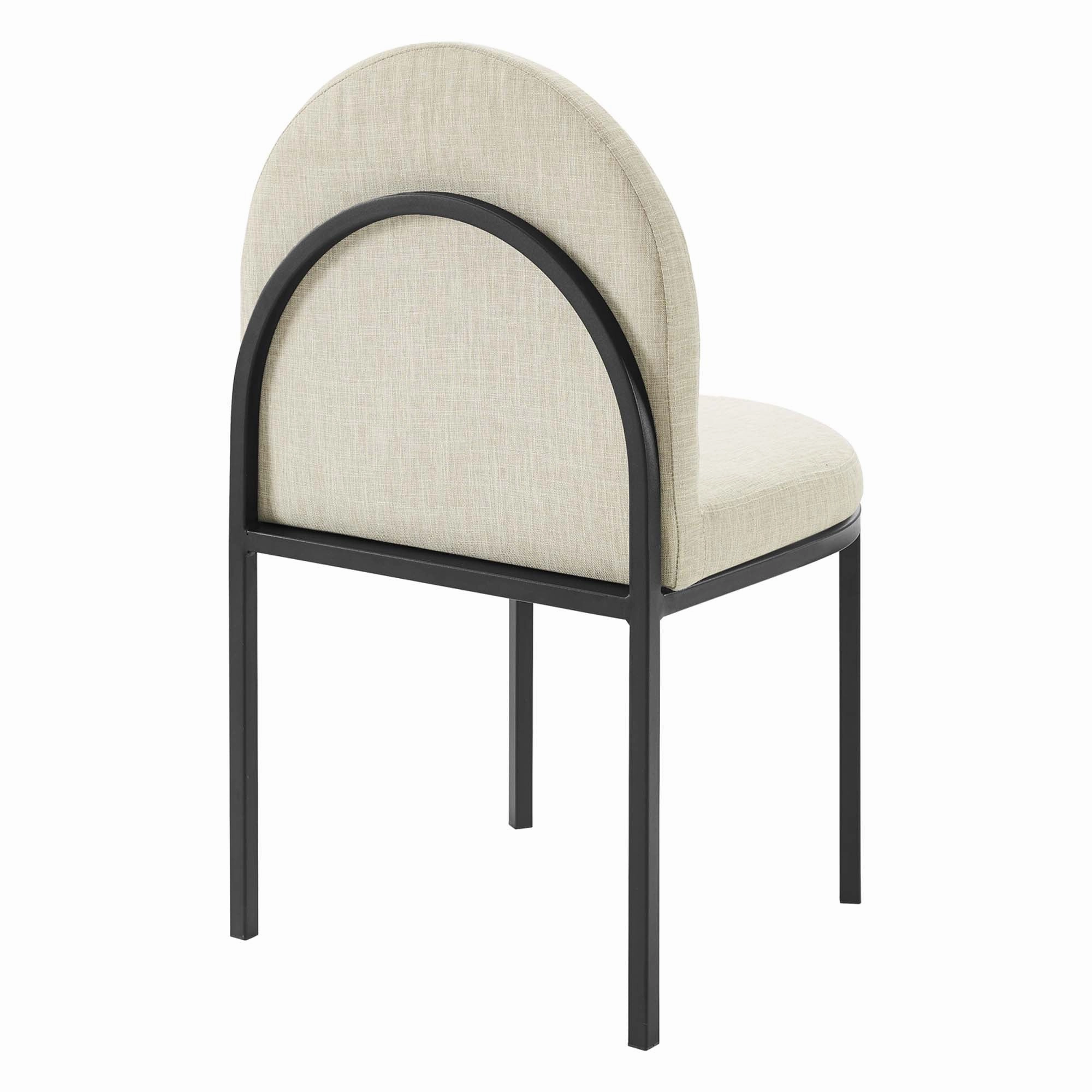 Isla Dining Side Chair Upholstered Fabric Set of 2 by Modway