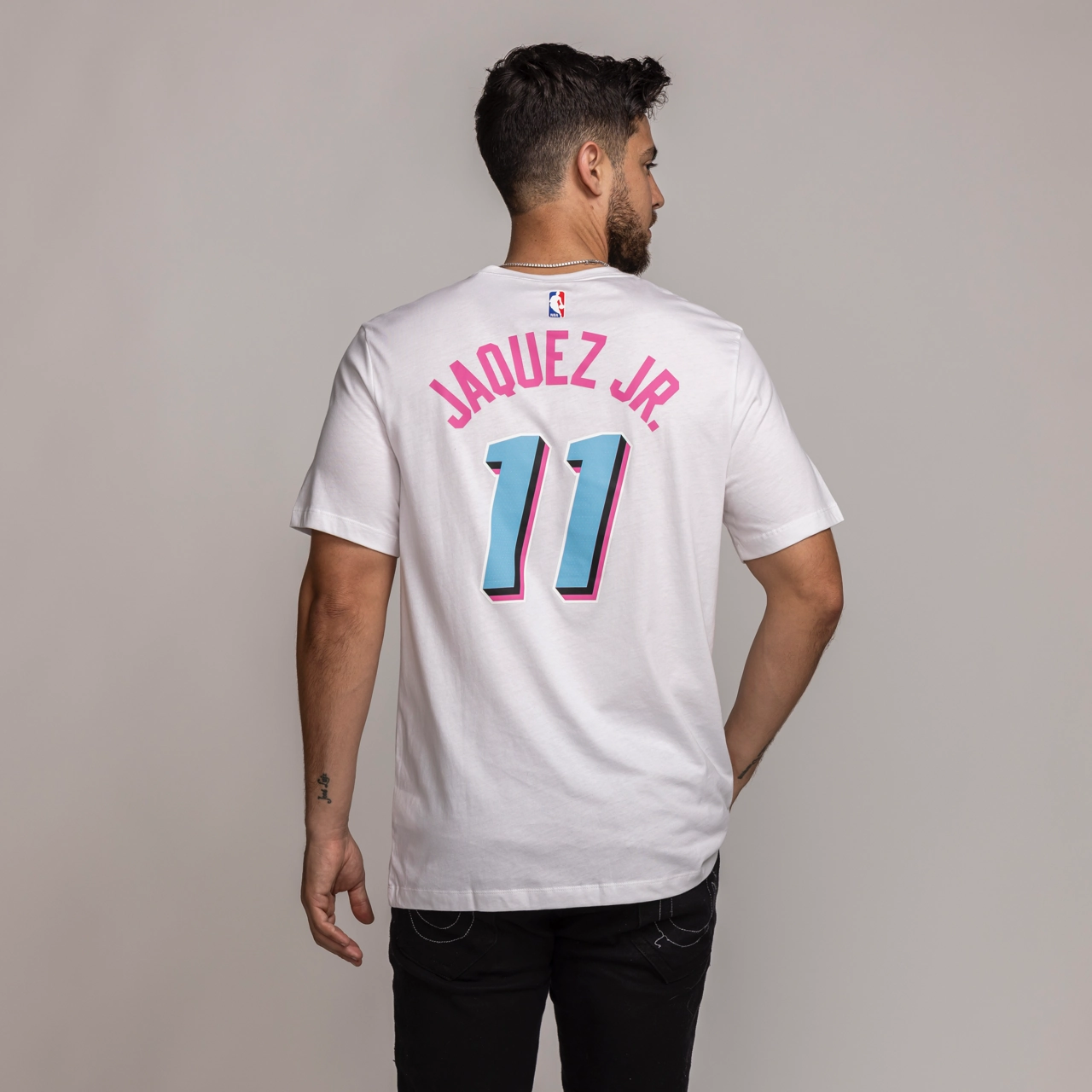 Jaime Jaquez Jr. Nike Original Vice Name & Number Tee