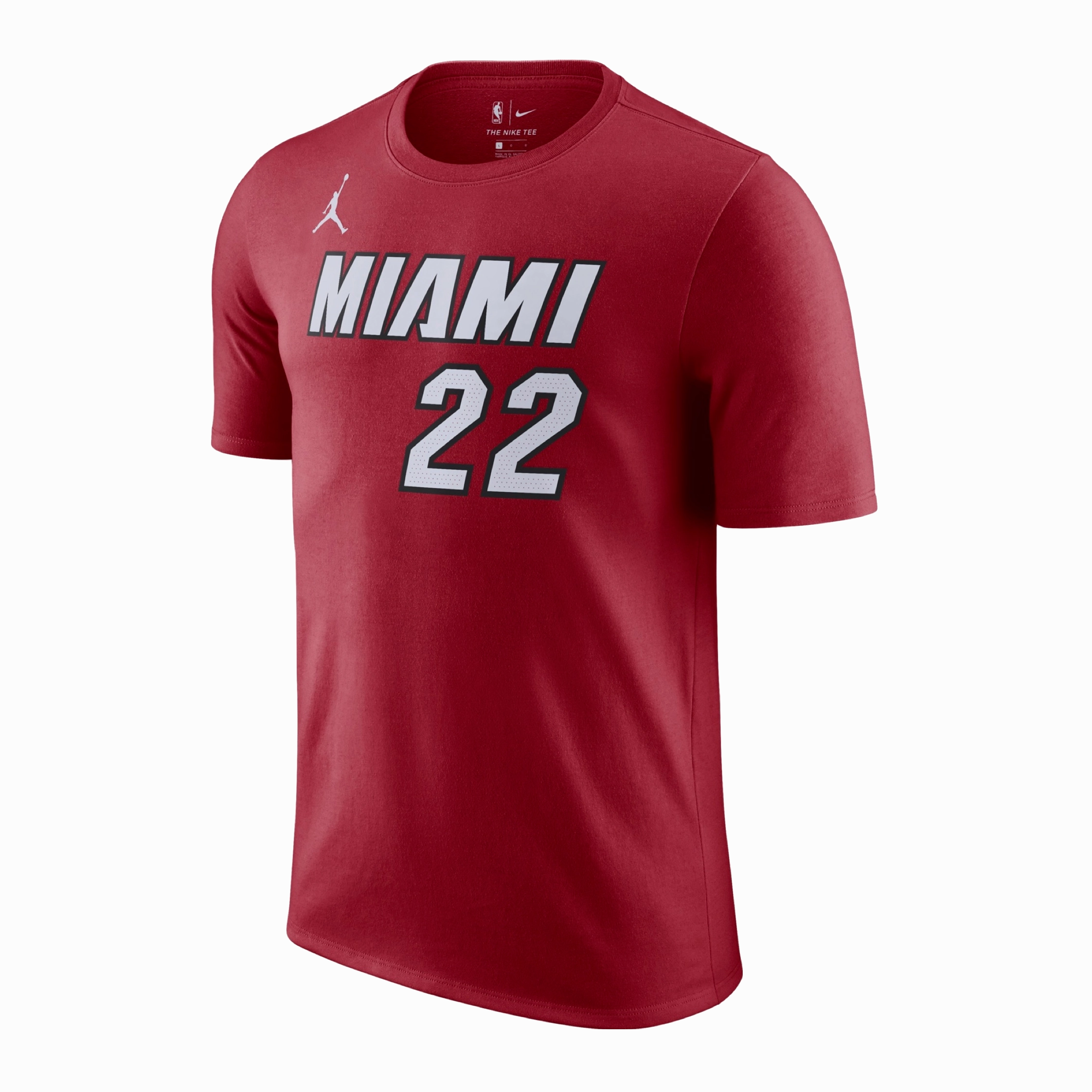 Jimmy Butler Jordan Brand Statement Red Name & Number Tee