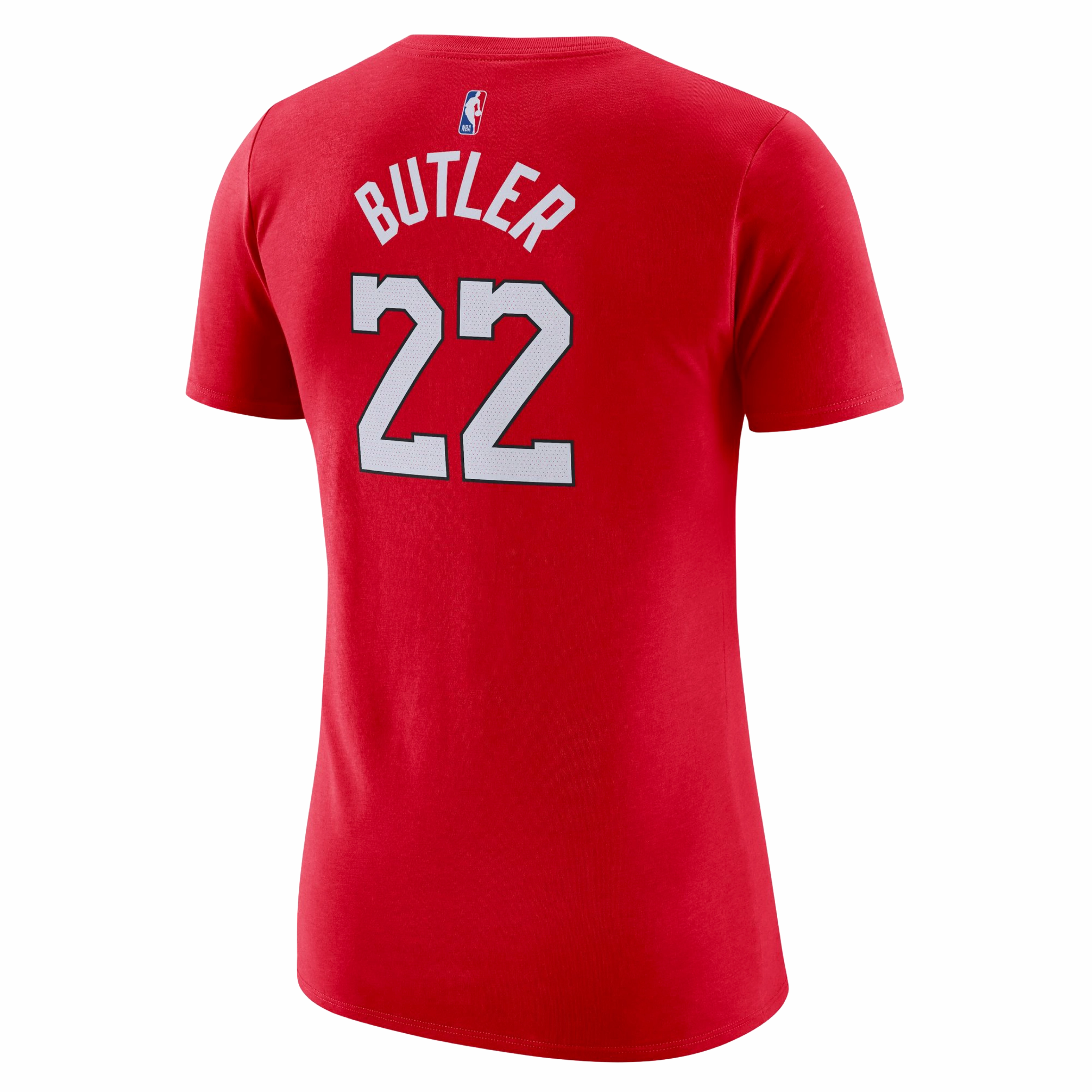 Jimmy Butler Nike HEAT Culture: Blood Red Name & Number Women's Tee