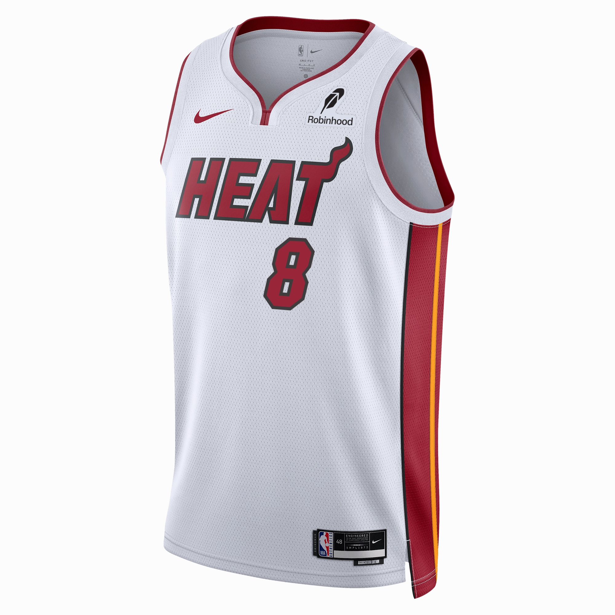 Josh Christopher Nike Miami HEAT Association White Swingman Jersey