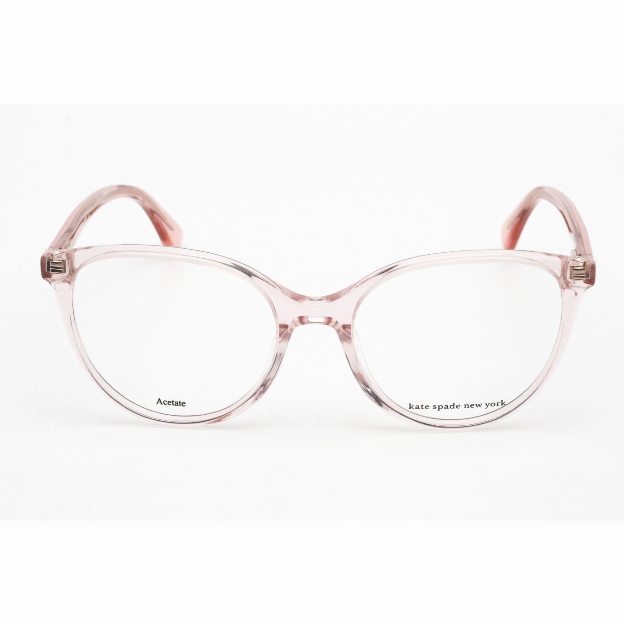Kate Spade Men's Eyeglasses - Full Rim Cat Eye Beige Plastic Frame | Adelle 010A 00