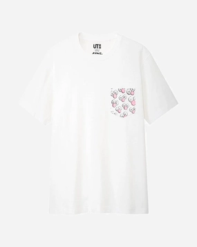 KAWS X UNIQLO BFF POCKET WHITE TEE