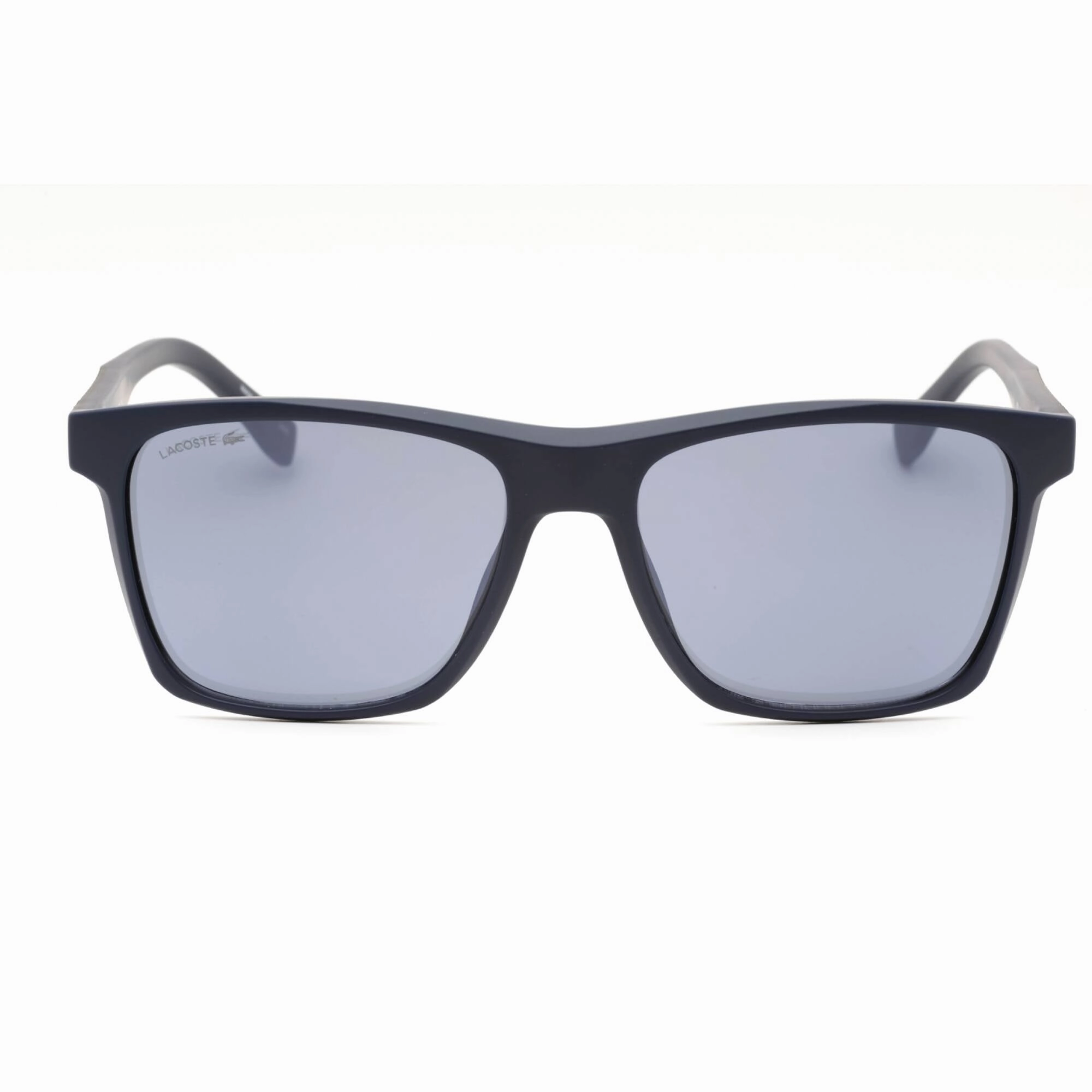 Lacoste Men's Sunglasses - Blue Matte Plastic Rectangular Full Rim Frame | L900S 424