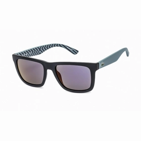Lacoste Men's Sunglasses - Full Rim Matte Blue Navy Plastic Rectangular | L750S 414
