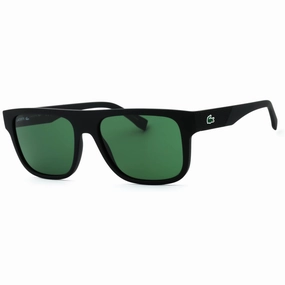 Lacoste Men's Sunglasses - Matte Black Injected Propionate Square Frame | L6001S 002