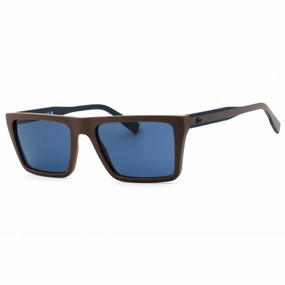 Lacoste Men's Sunglasses - Matte Brown Injected Propionate Square Frame | L6009S 210