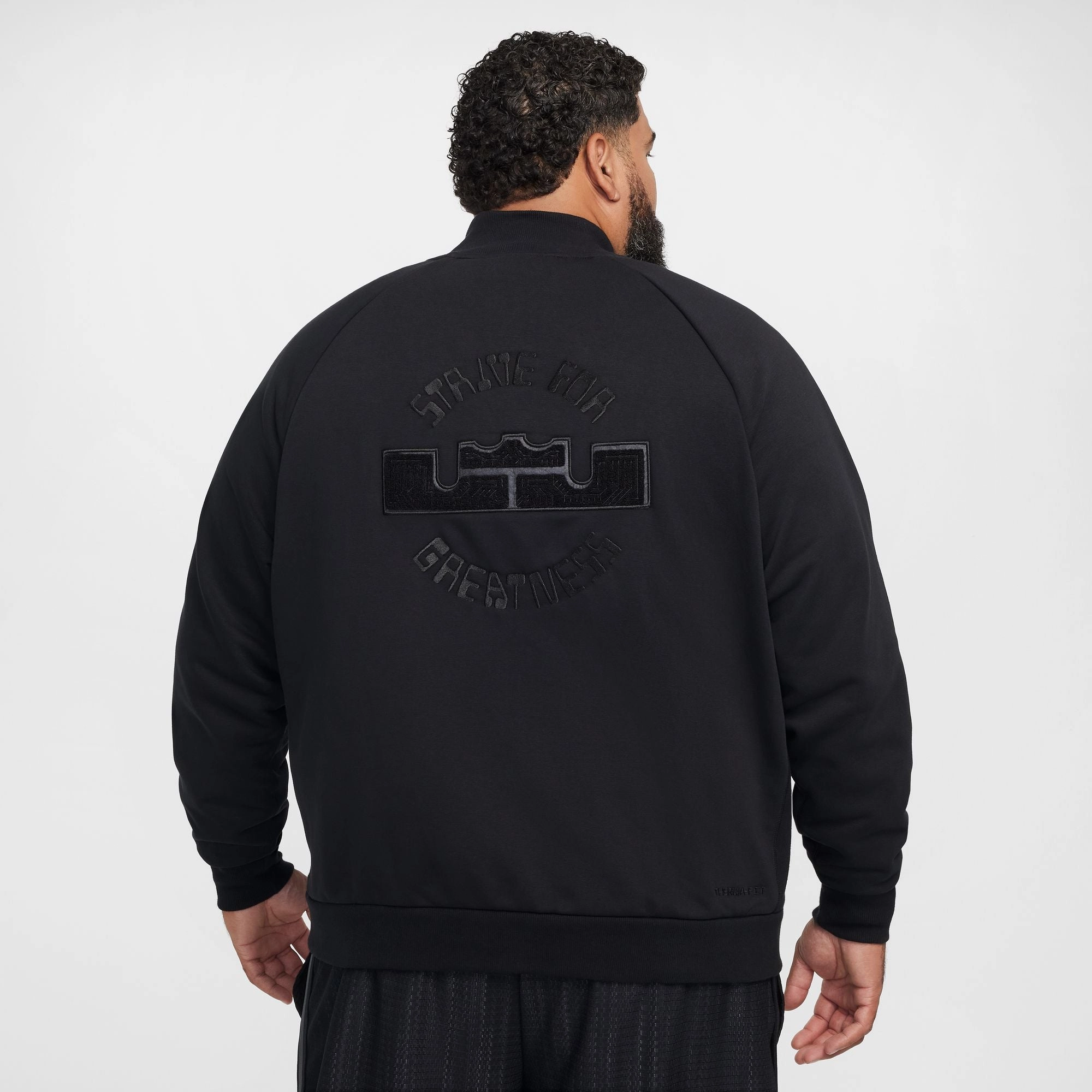 LeBron Men's Standard Issue Therma-Fit Basketball Jacket