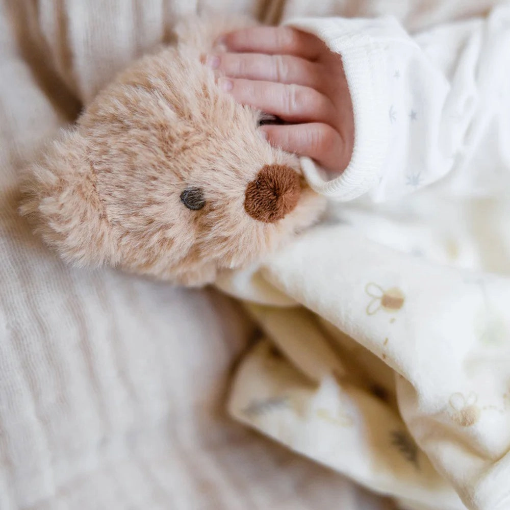 Little Linen Lovie/Comforter Nectar Bear