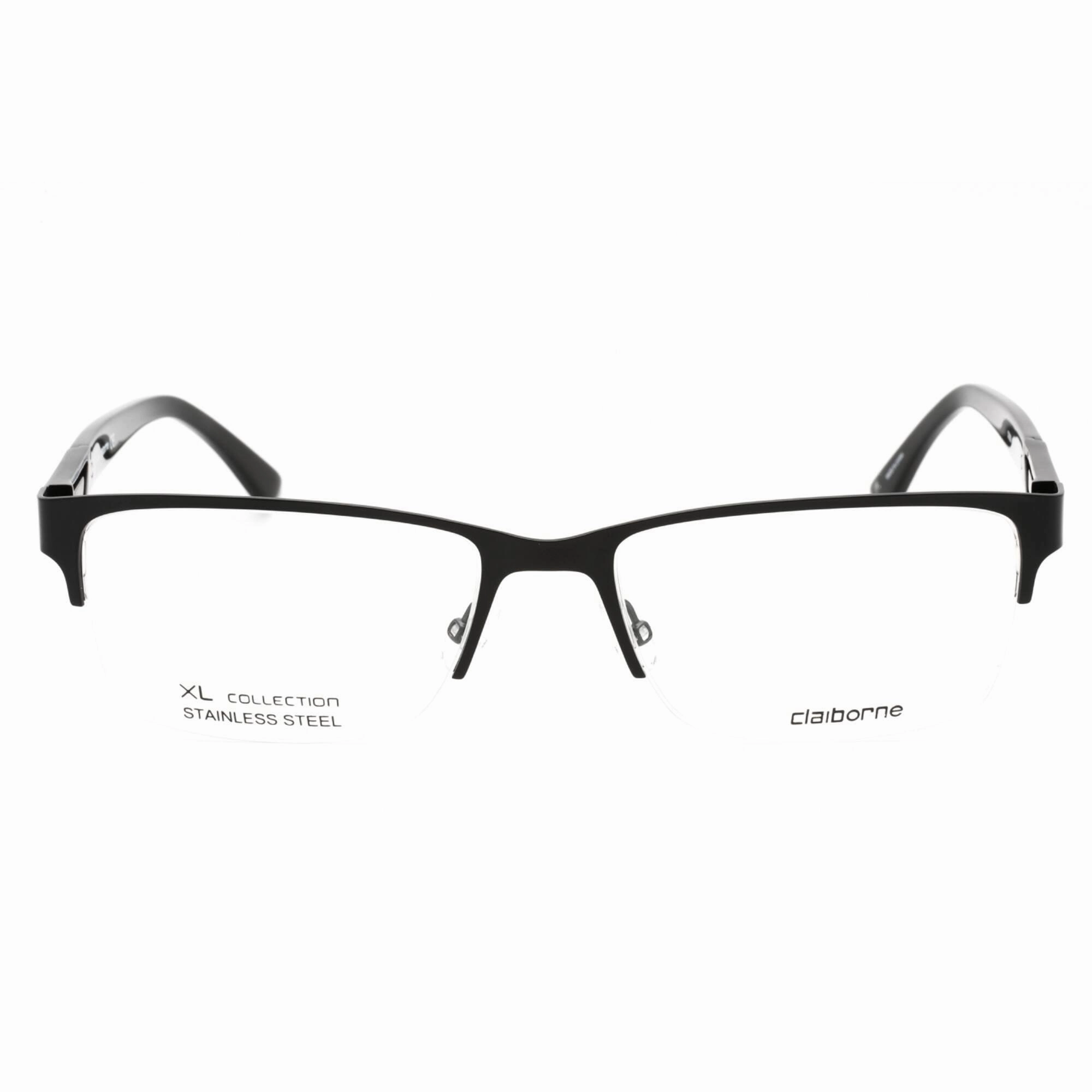 Liz Claiborne Men's Eyeglasses - Clear Lens Black Rectangular Frame | Cb 226 0003 00