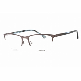 Liz Claiborne Men's Eyeglasses - Clear Lens Matte Grey Metal Frame | CB 252 0RIW 00