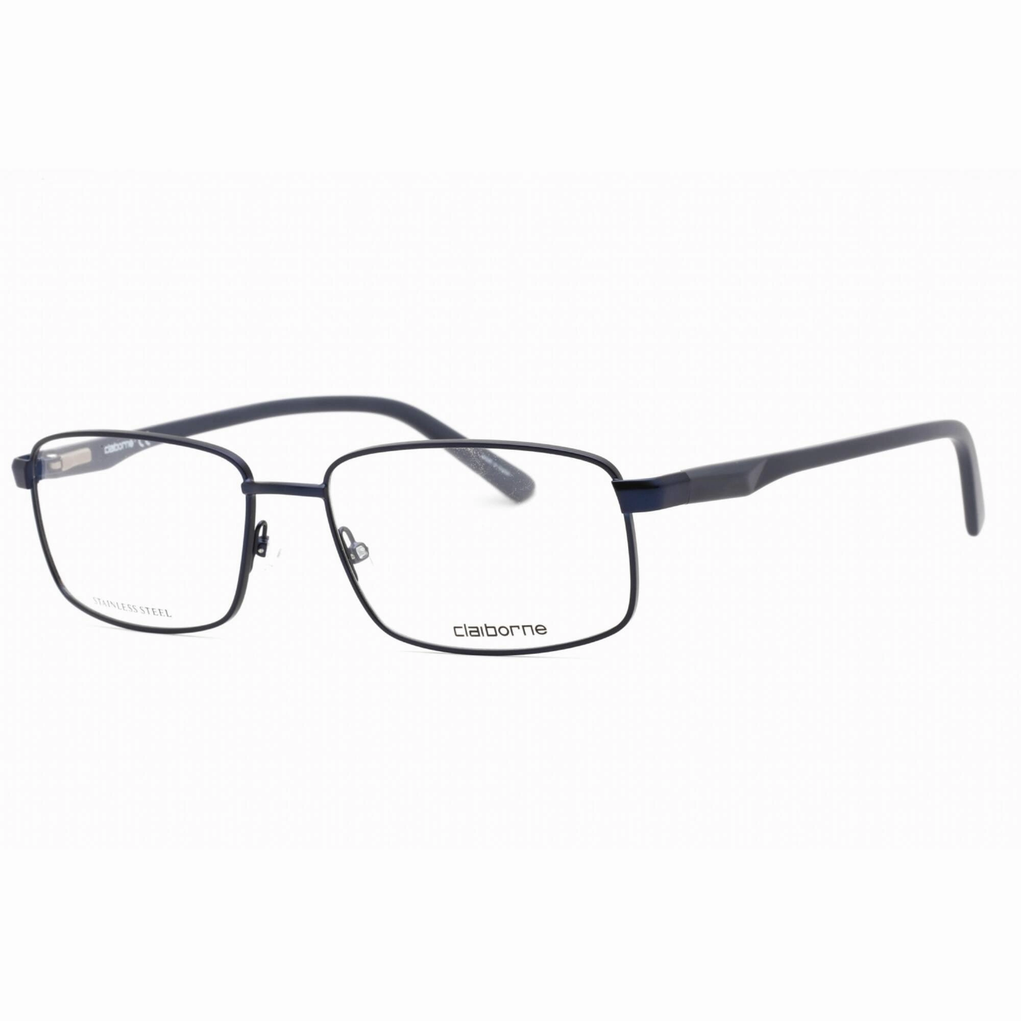 Liz Claiborne Men's Eyeglasses - Semi Matte Navy Rectangular Frame | CB 2600E8W 00