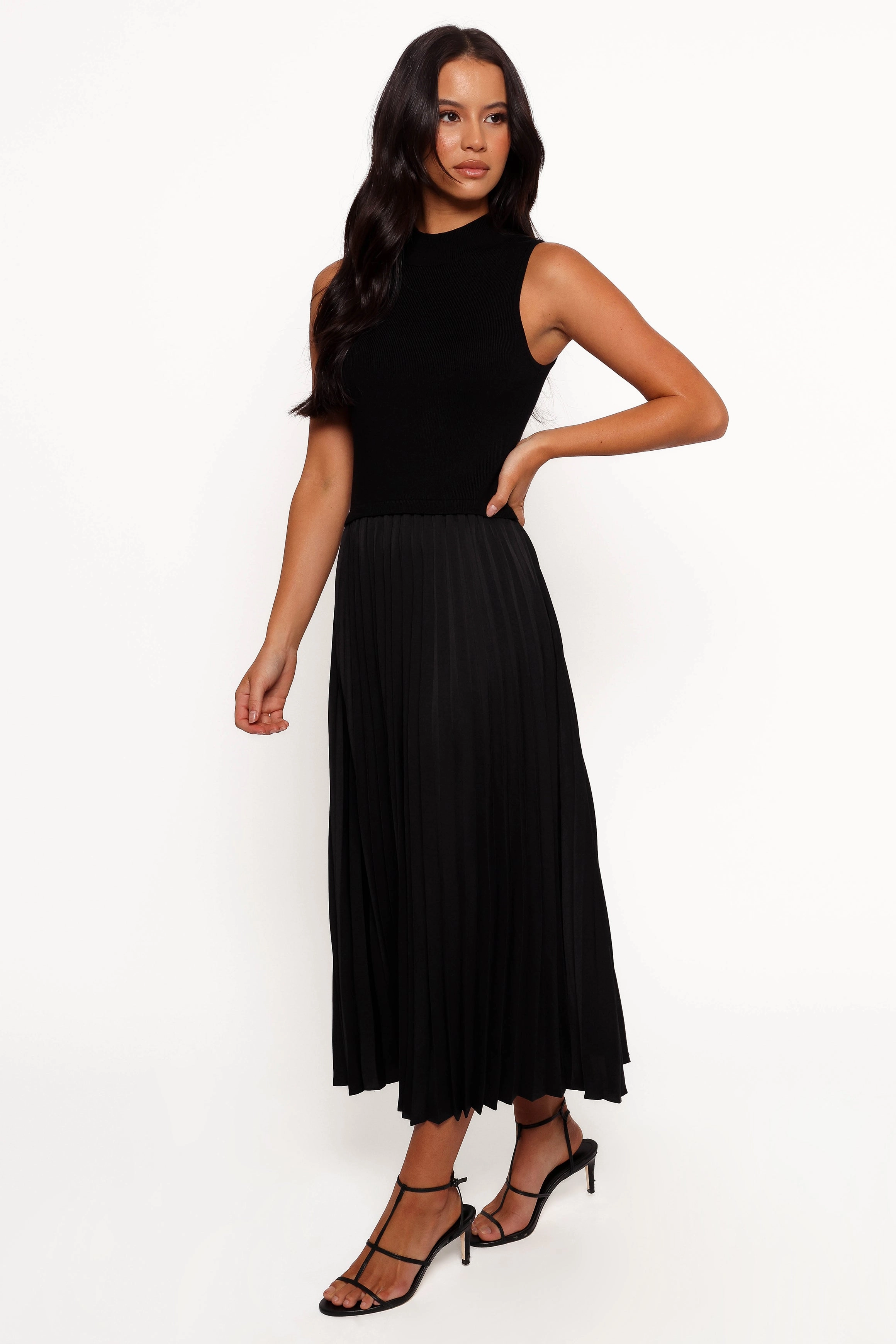 Maisey Midi Dress - Black