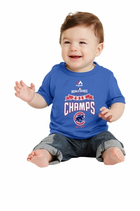 Majestic Chicago Cubs Infant Royal 2016 World Series Champs T-Shirt