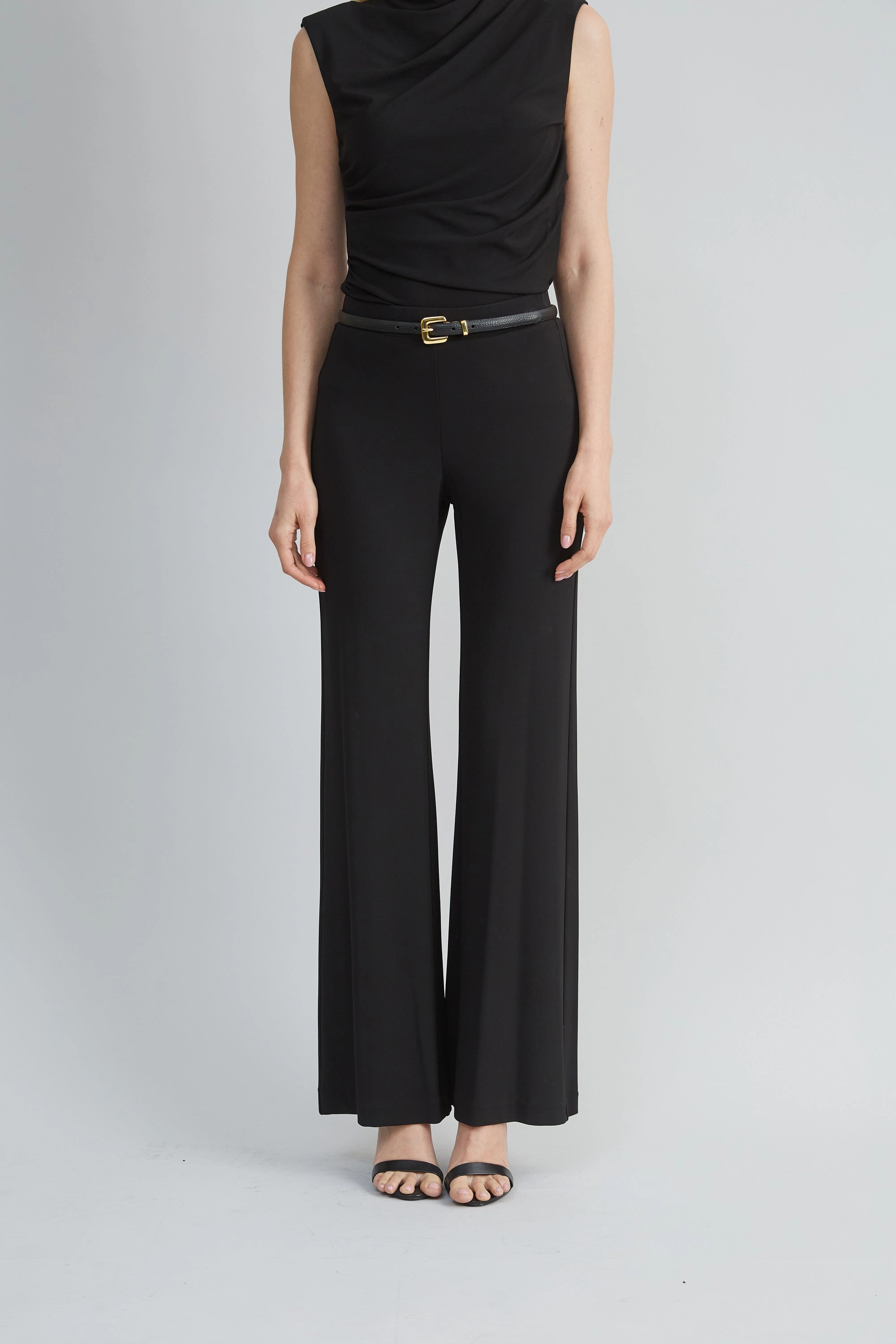 Matte Jersey Wide Leg Pant