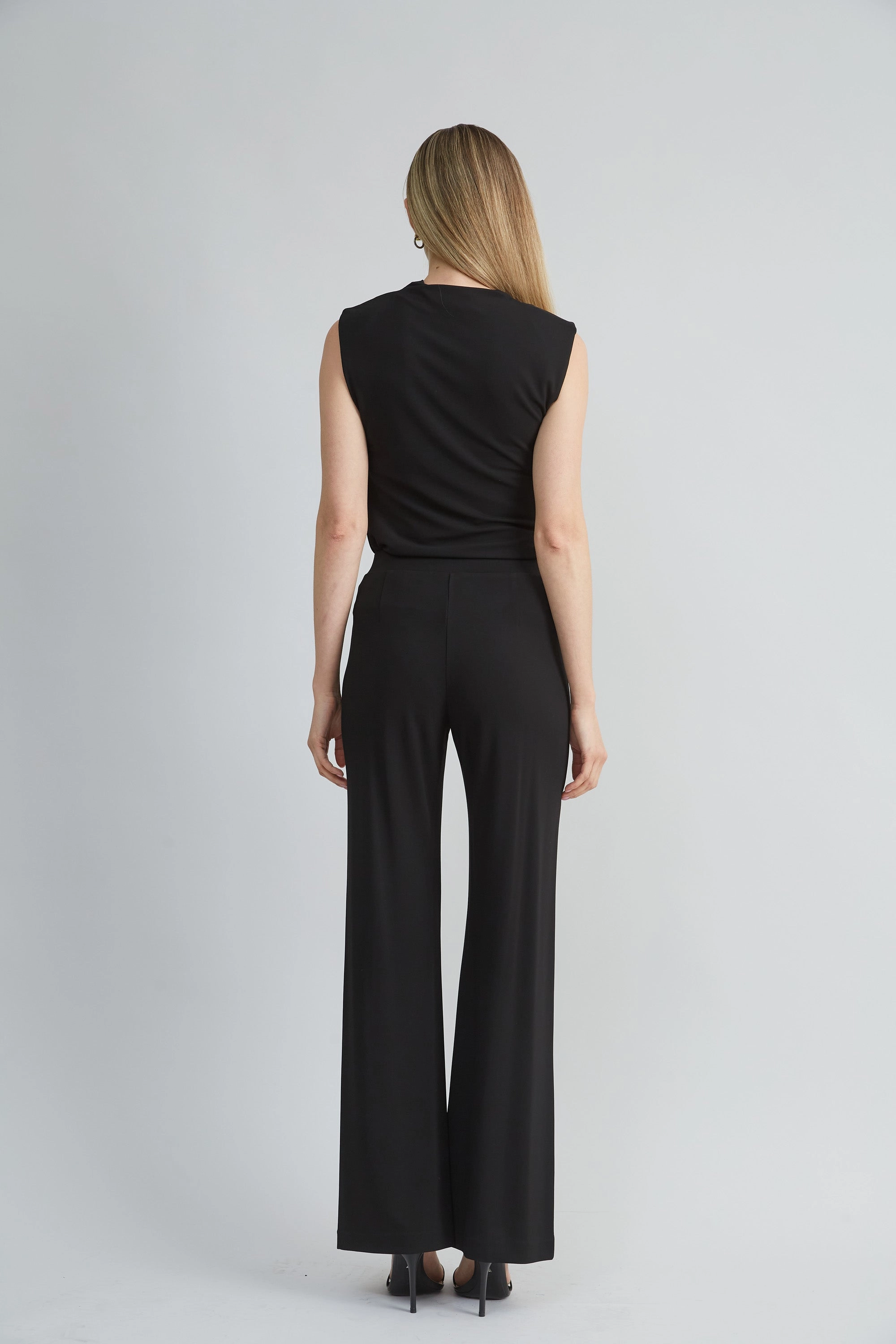 Matte Jersey Wide Leg Pant