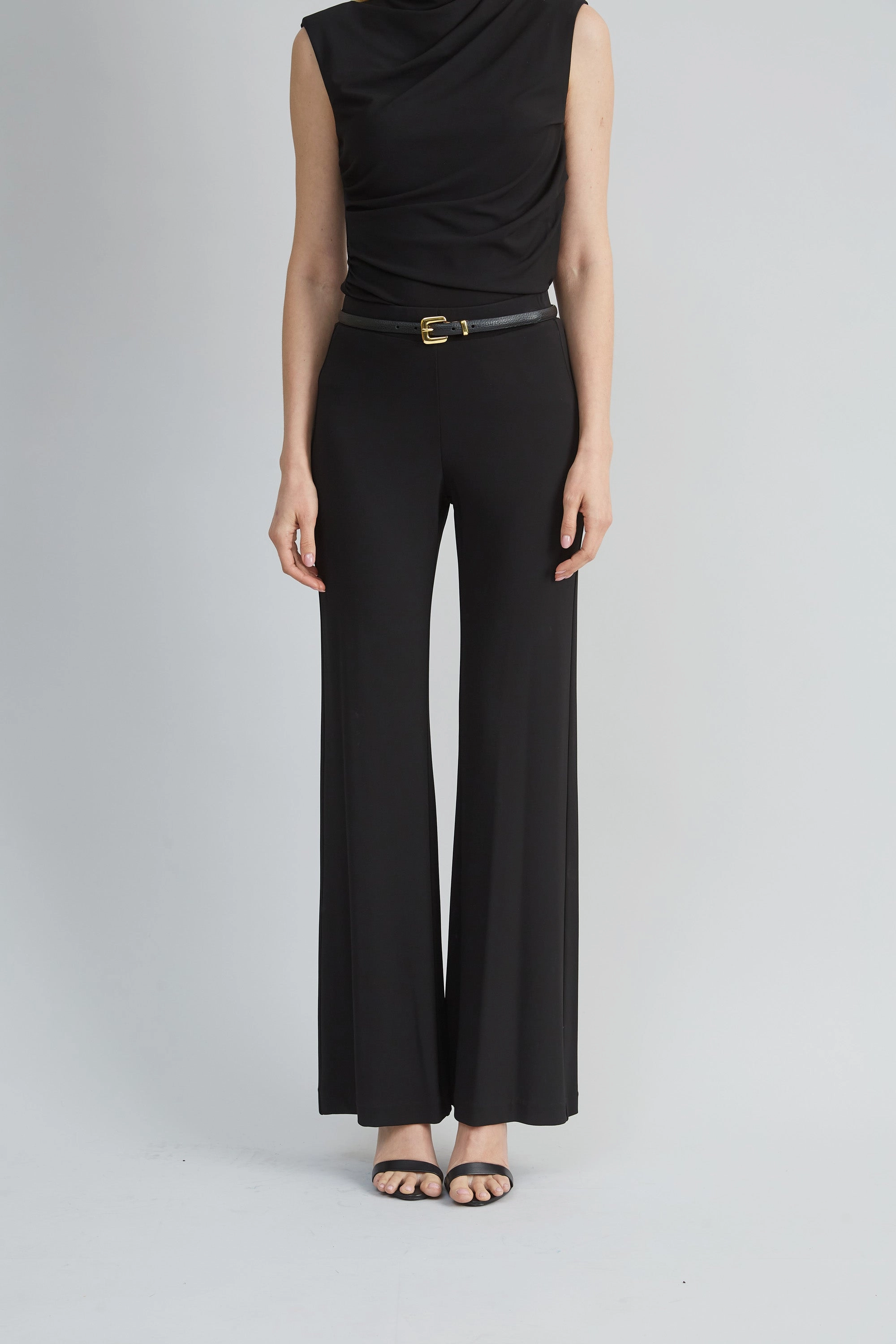 Matte Jersey Wide Leg Pant