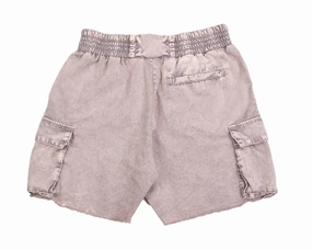 Men's Cargo Short In Grease Mineral