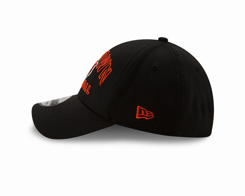 Men's Chicago Bears New Era 2020 NFL Draft Alternate Black 39THIRTY Flex Hat