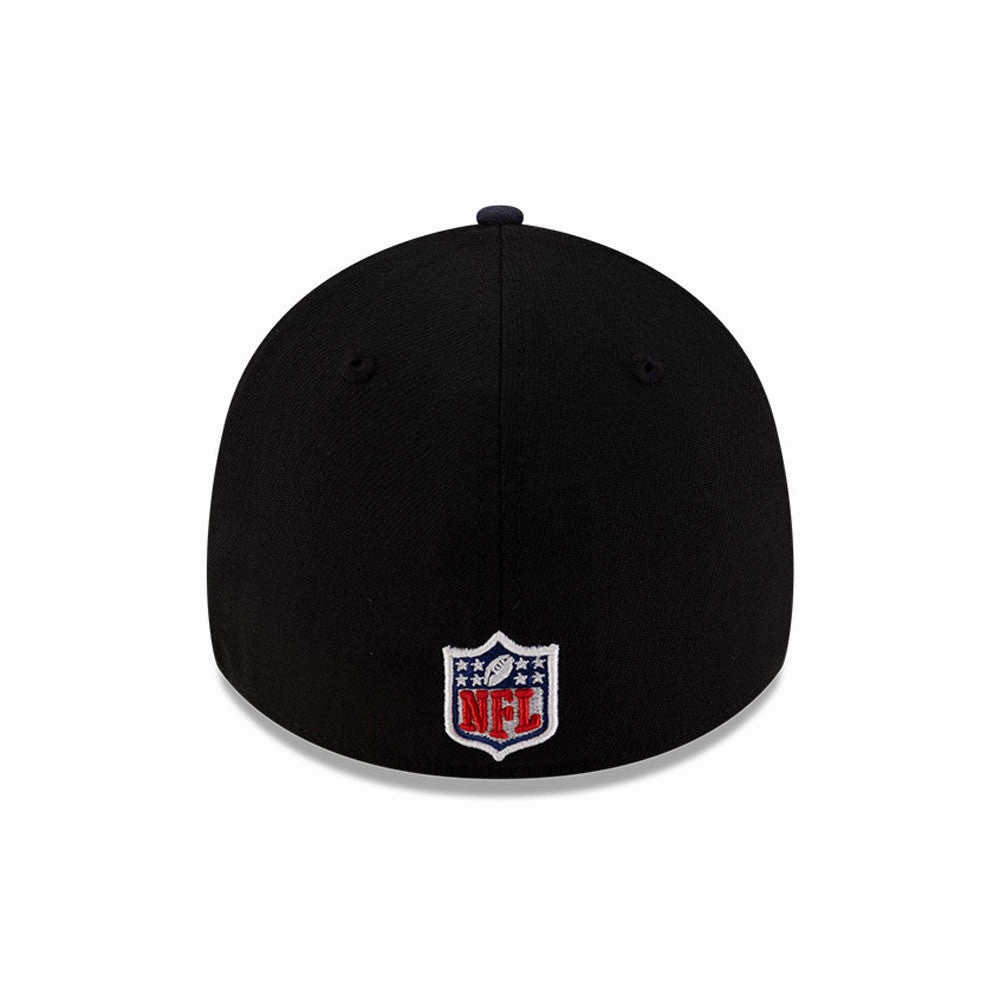 Men's Chicago Bears New Era 2025 NFL Draft Black 39THIRTY Flex Fit Hat