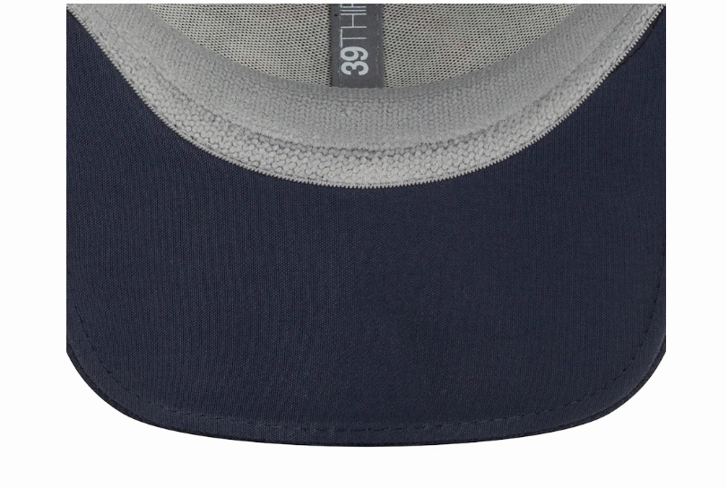 Men's Chicago Bears New Era Navy 2021 NFL Sideline Home C 39THIRTY Flex Hat