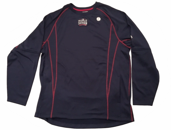 Men's Chicago Cubs Authentic Collection 2016 World Series Player Practice Pullover