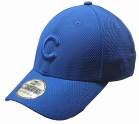 Men's Chicago Cubs Blue Tone Tech 39THIRTY Flex Fit Hat By New Era
