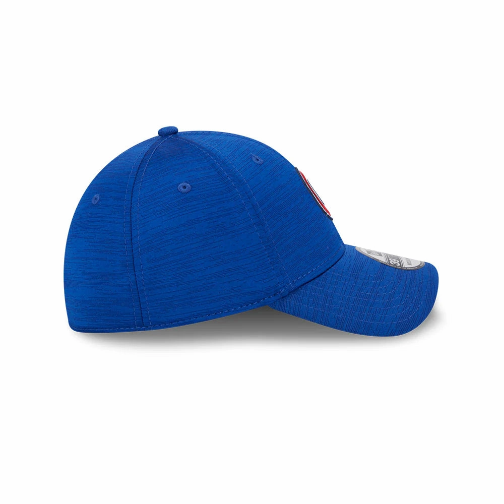 Men's Chicago Cubs New Era Royal 23 Clubhouse 39THIRTY Flex Fit Hat