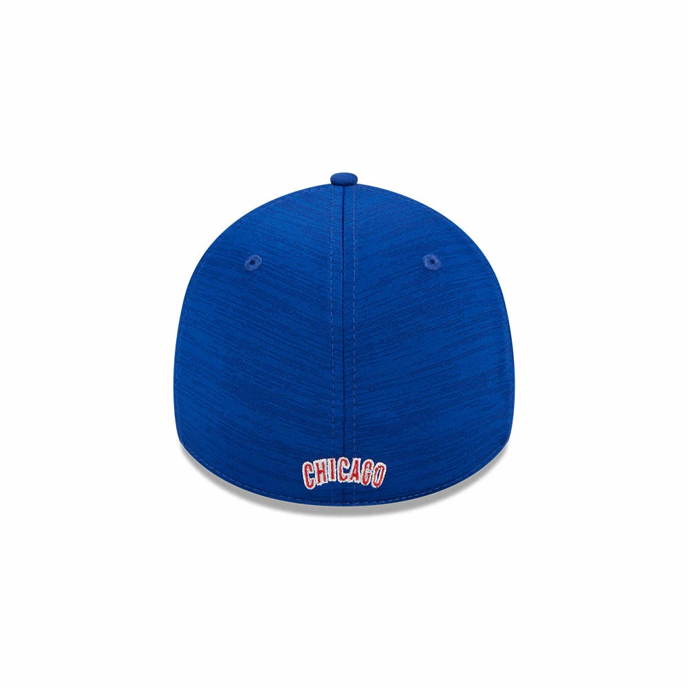 Men's Chicago Cubs New Era Royal 23 Clubhouse 39THIRTY Flex Fit Hat