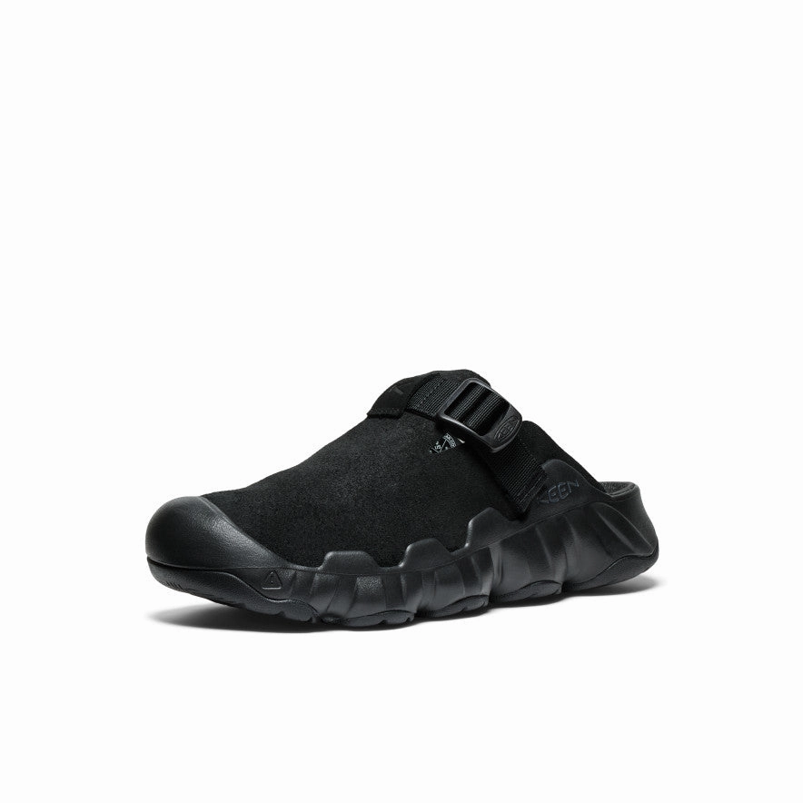 Men's Hyperport Leather Clog  |  Black/Black