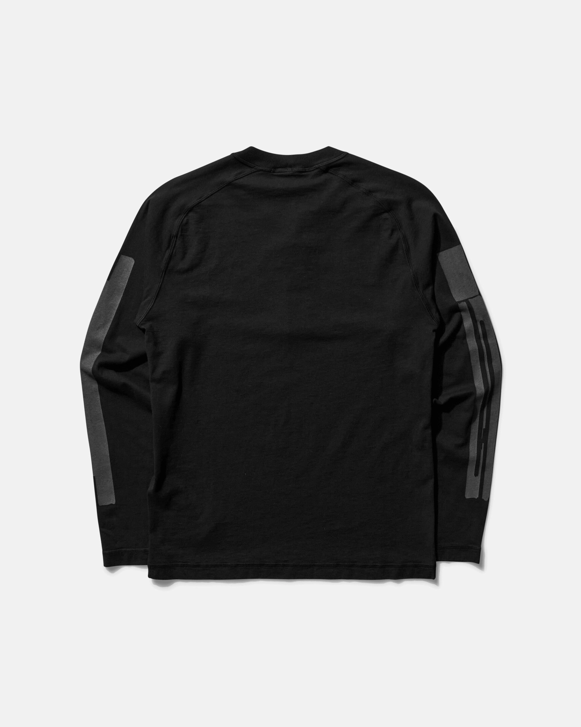 Men's Logo Printed Longsleeve T-Shirt Black