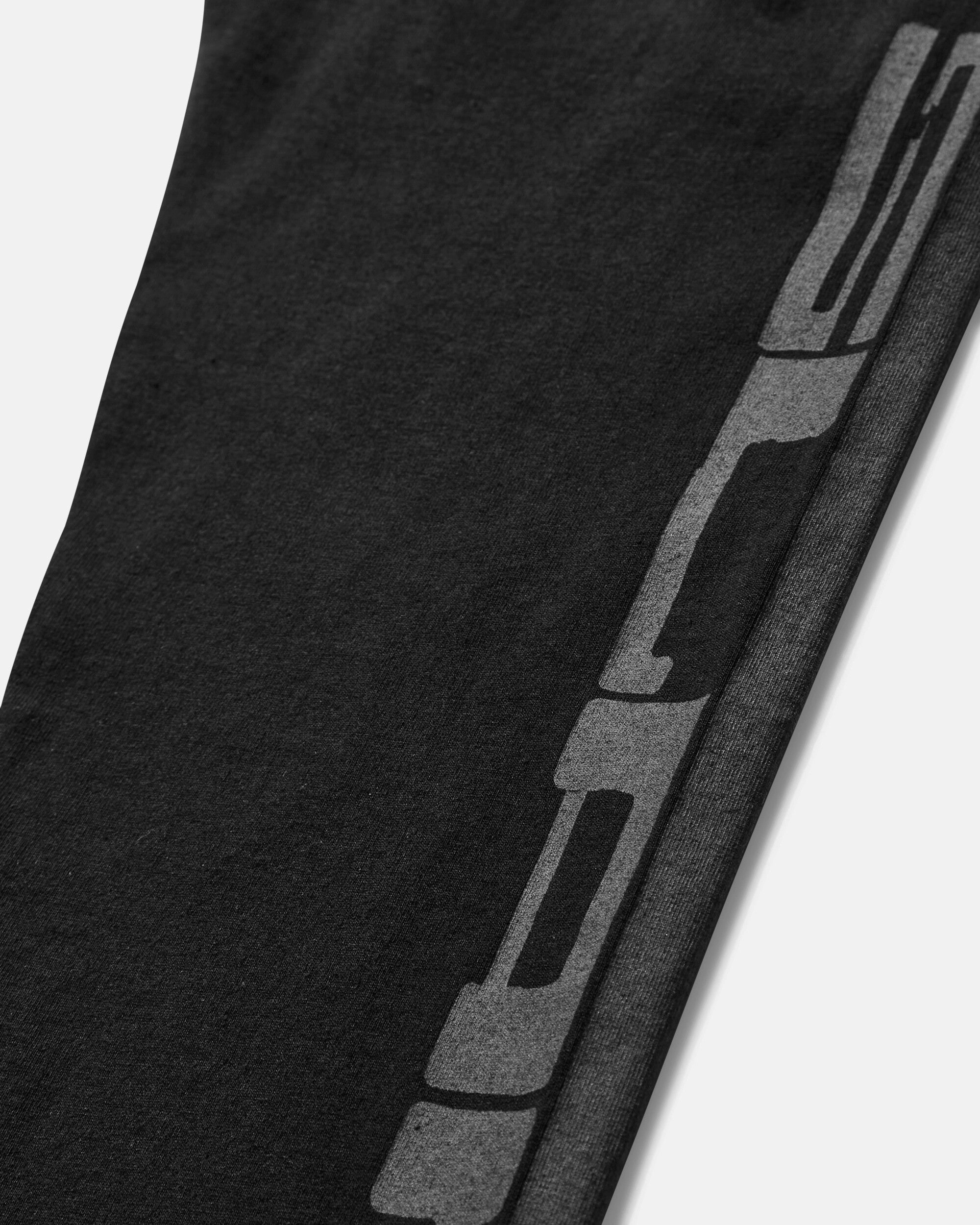 Men's Logo Printed Longsleeve T-Shirt Black