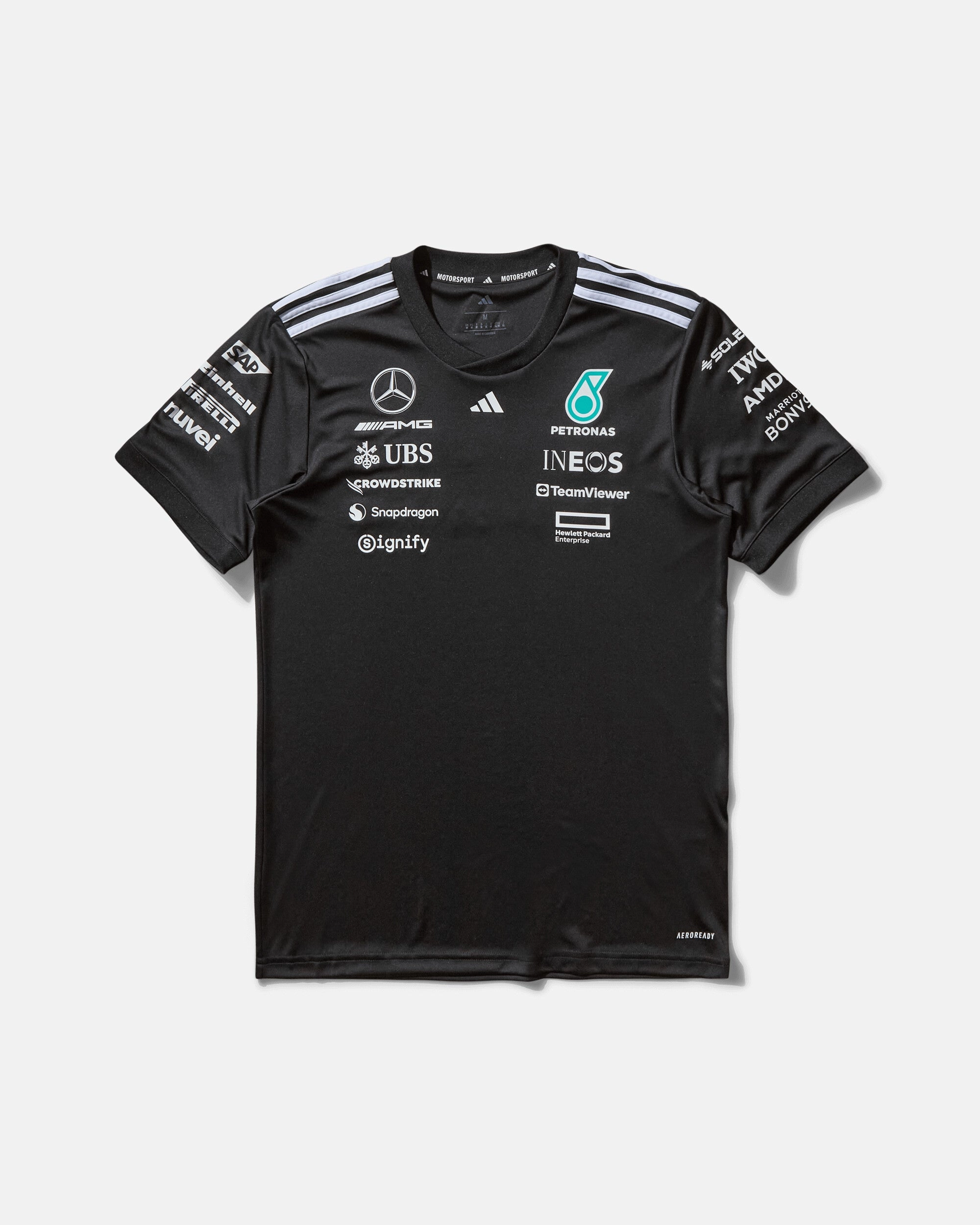 Men's Mercedes-AMG Petronas Formula One Team Driver Jersey Black