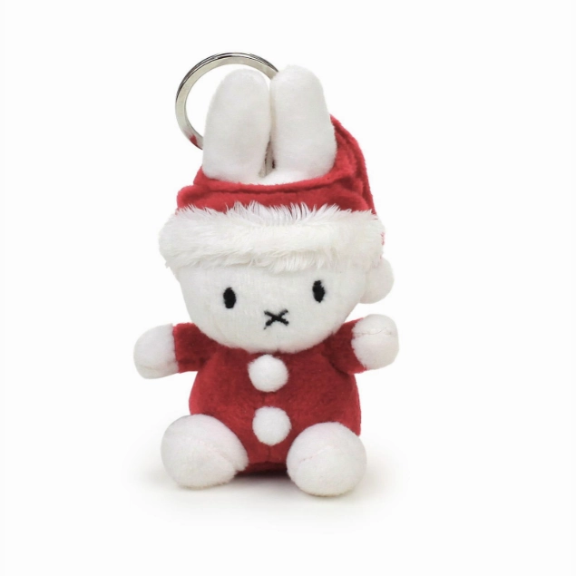 Miffy Santa Keychain