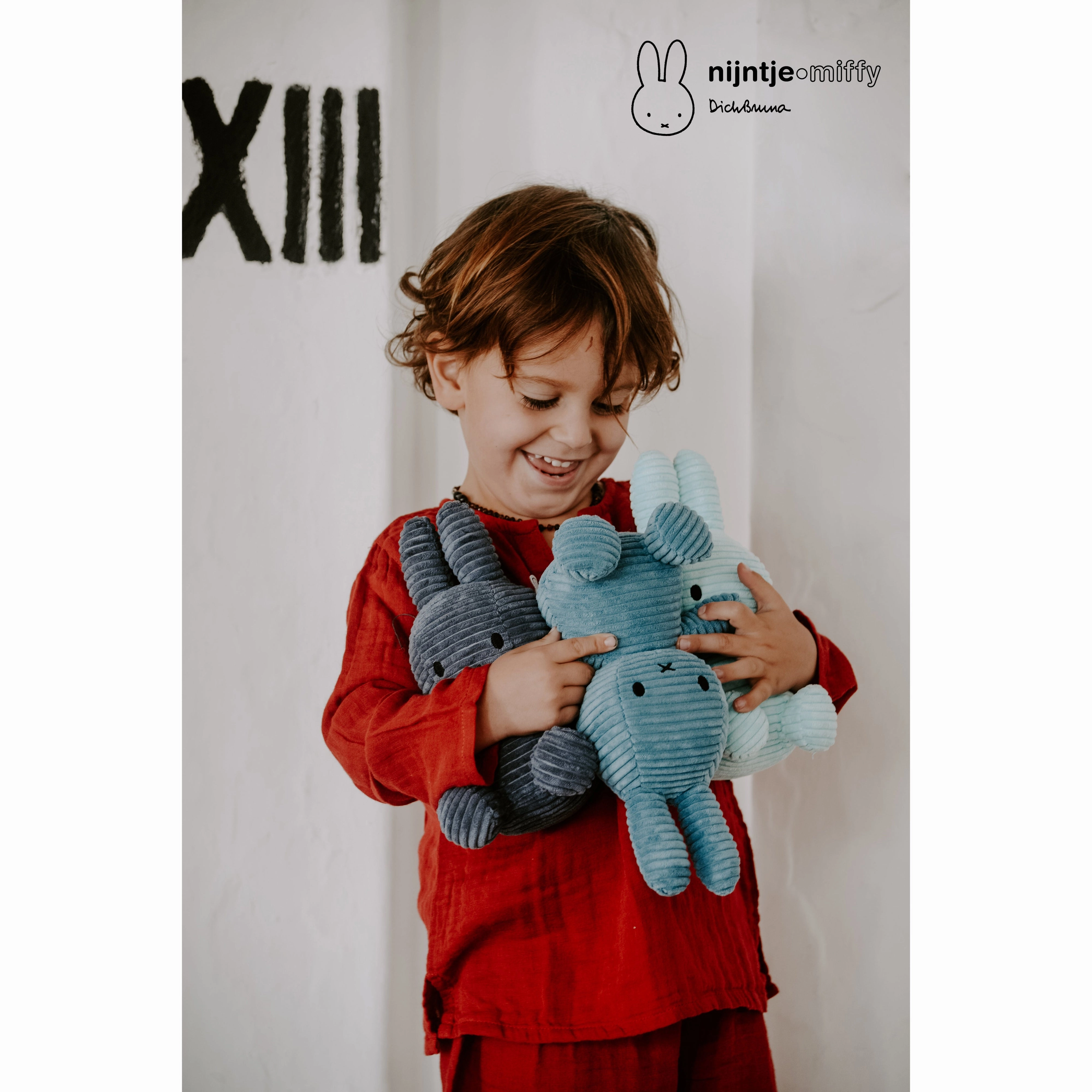 Miffy Sitting Corduroy - Aviator Blue
