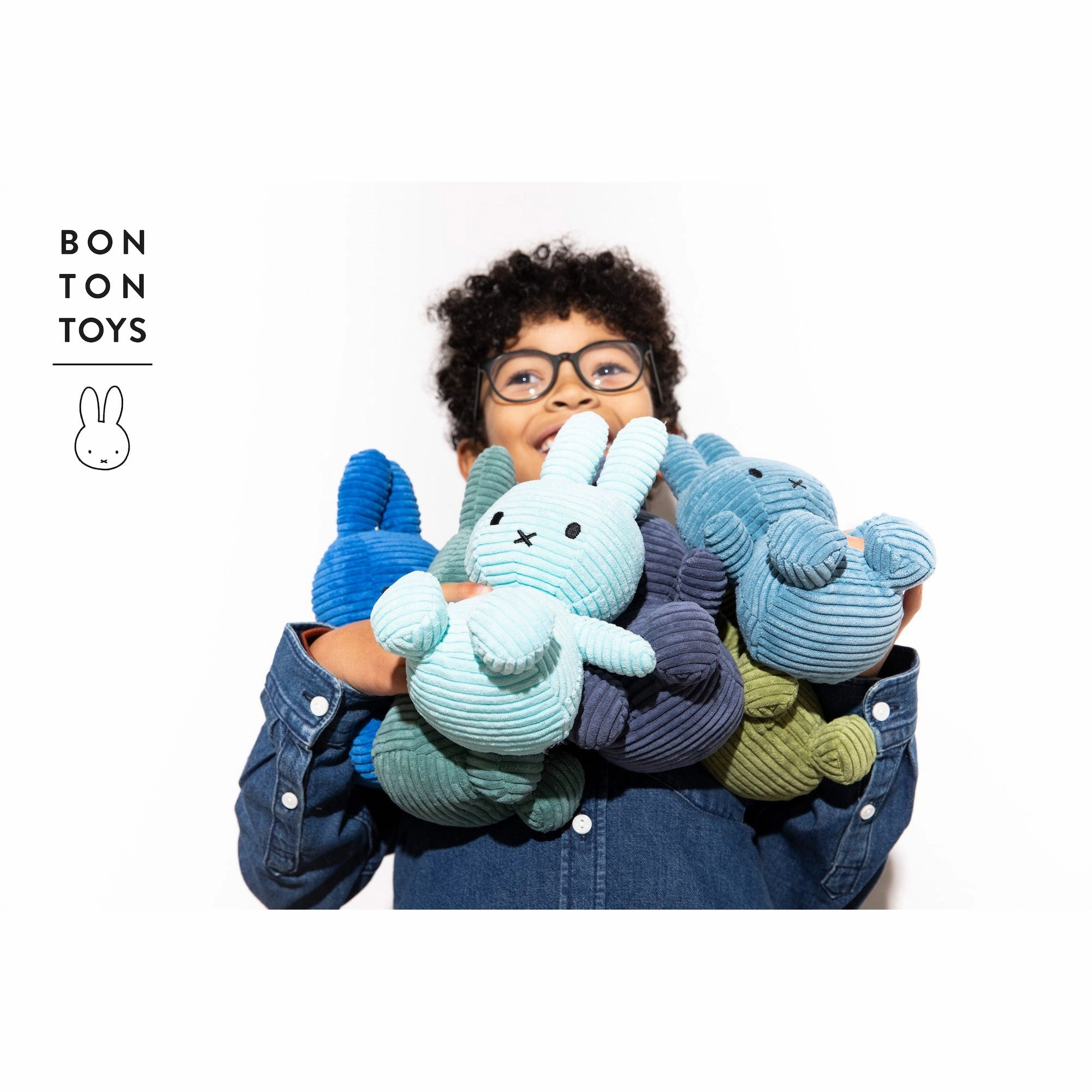 Miffy Sitting Corduroy - Ice Blue