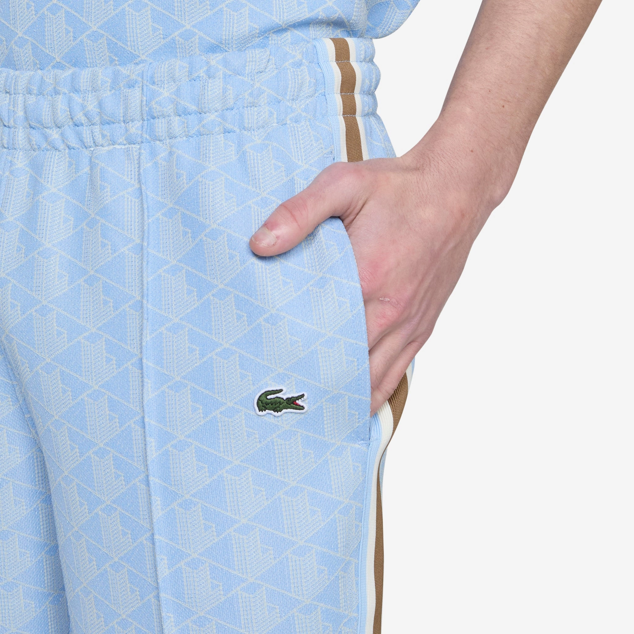 Monogram Track Pant Blue