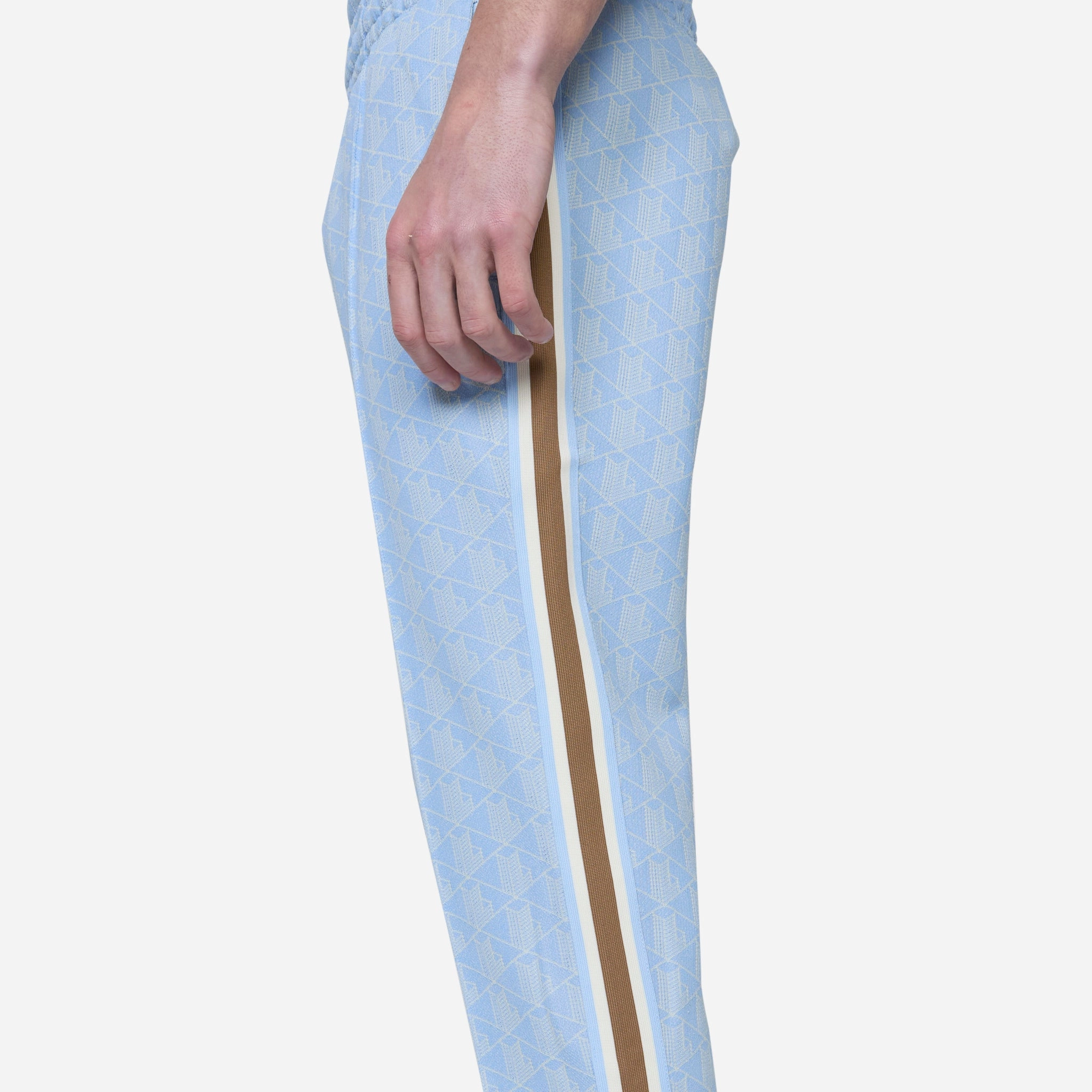Monogram Track Pant Blue
