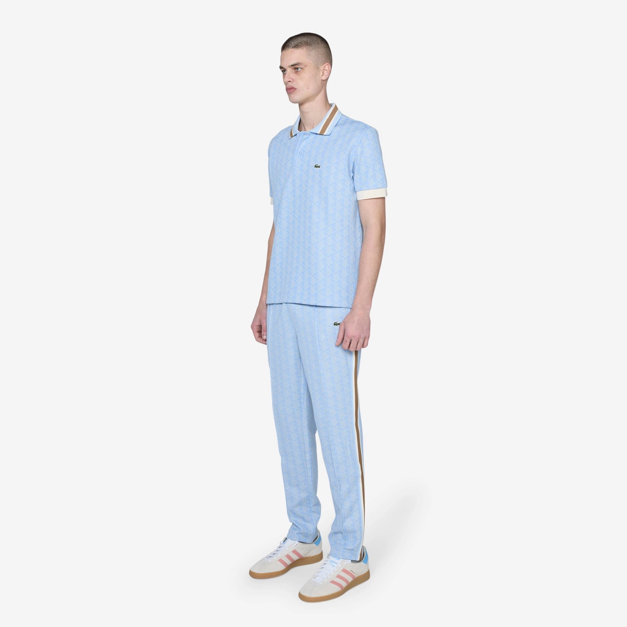 Monogram Track Pant Blue