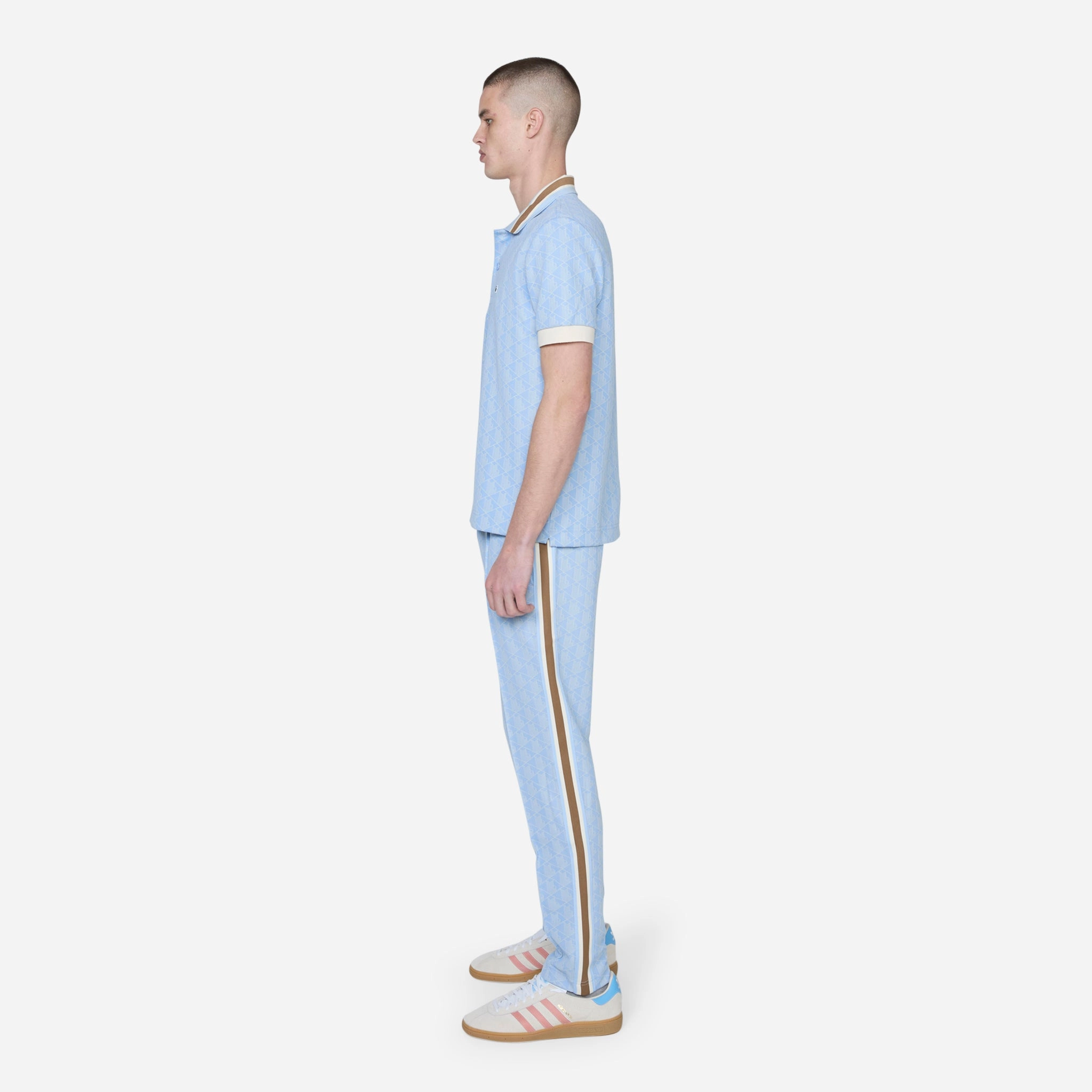 Monogram Track Pant Blue
