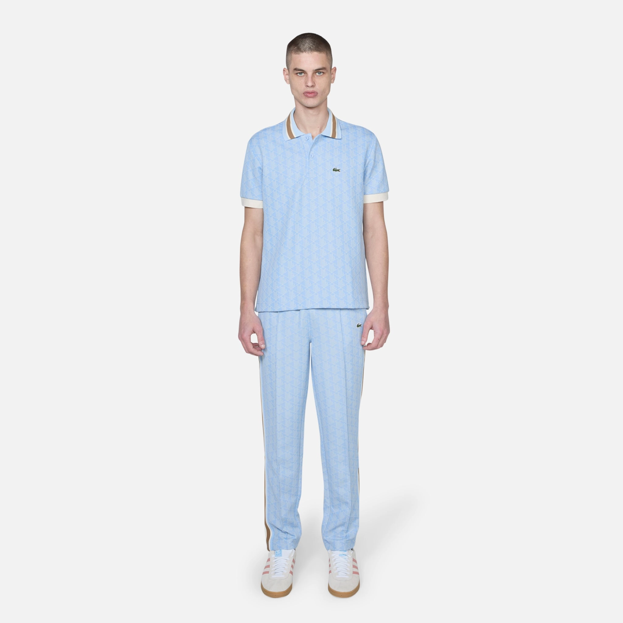 Monogram Track Pant Blue
