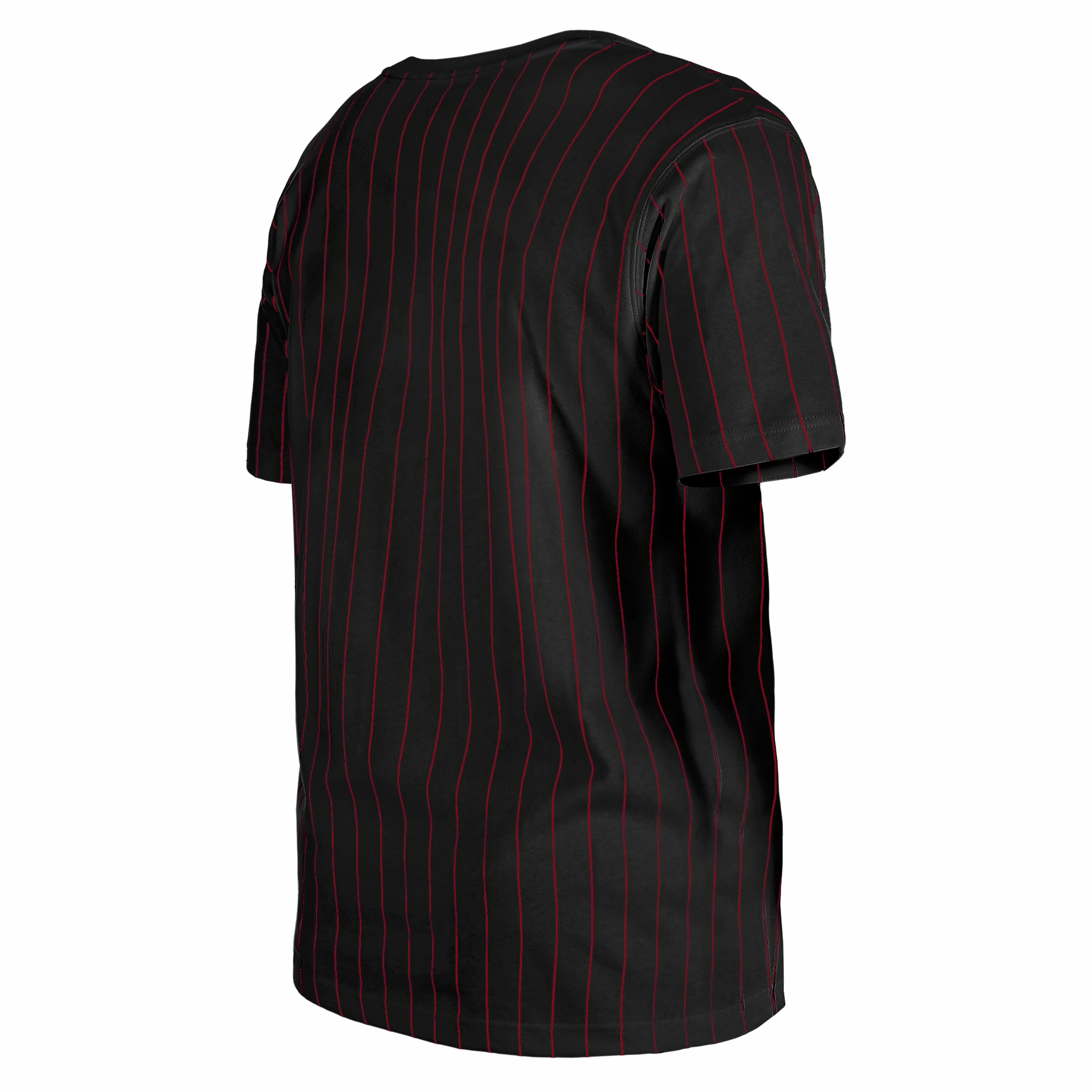 New Era Miami HEAT Striped Crewneck Tee