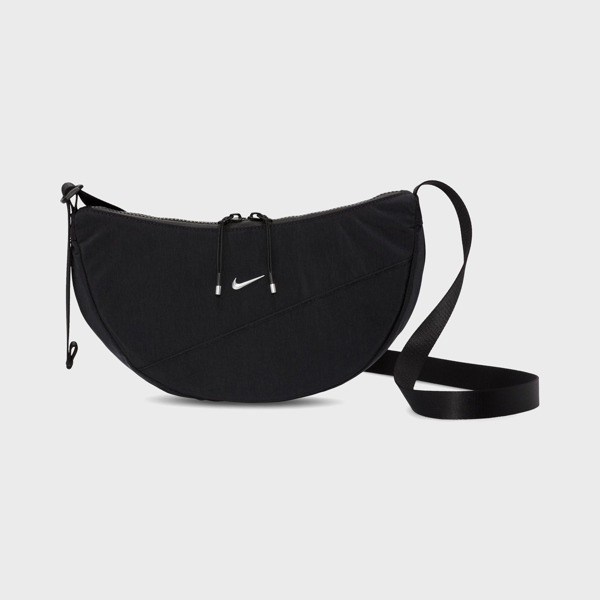 Nike Aura Crescent Crossbody Bag Black / Matte Silver