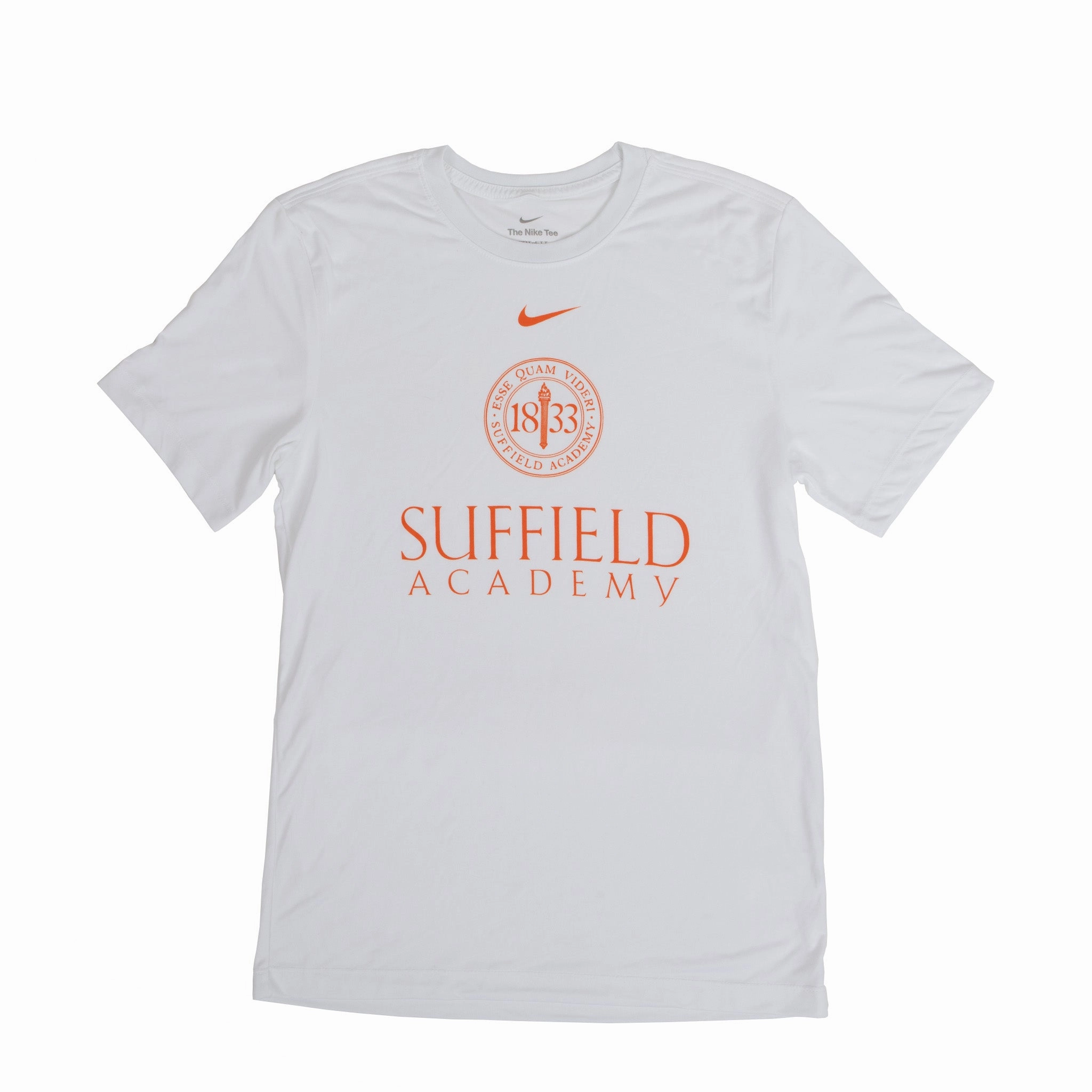 Nike Dri Fit Short Sleeve Tee White 1833