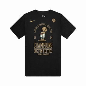 Nike Dry 2024 NBA Champions Boston Celtics Celebration Locker Room Tee