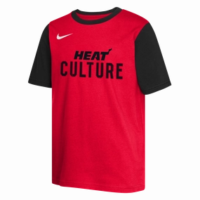 Nike HEAT Culture: Blood Red Youth Colorblock Tee