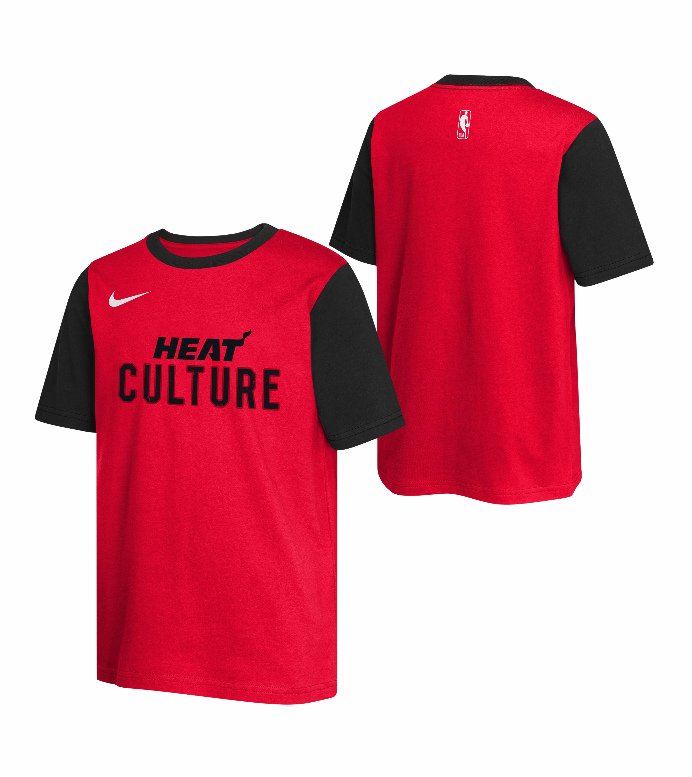 Nike HEAT Culture: Blood Red Youth Colorblock Tee