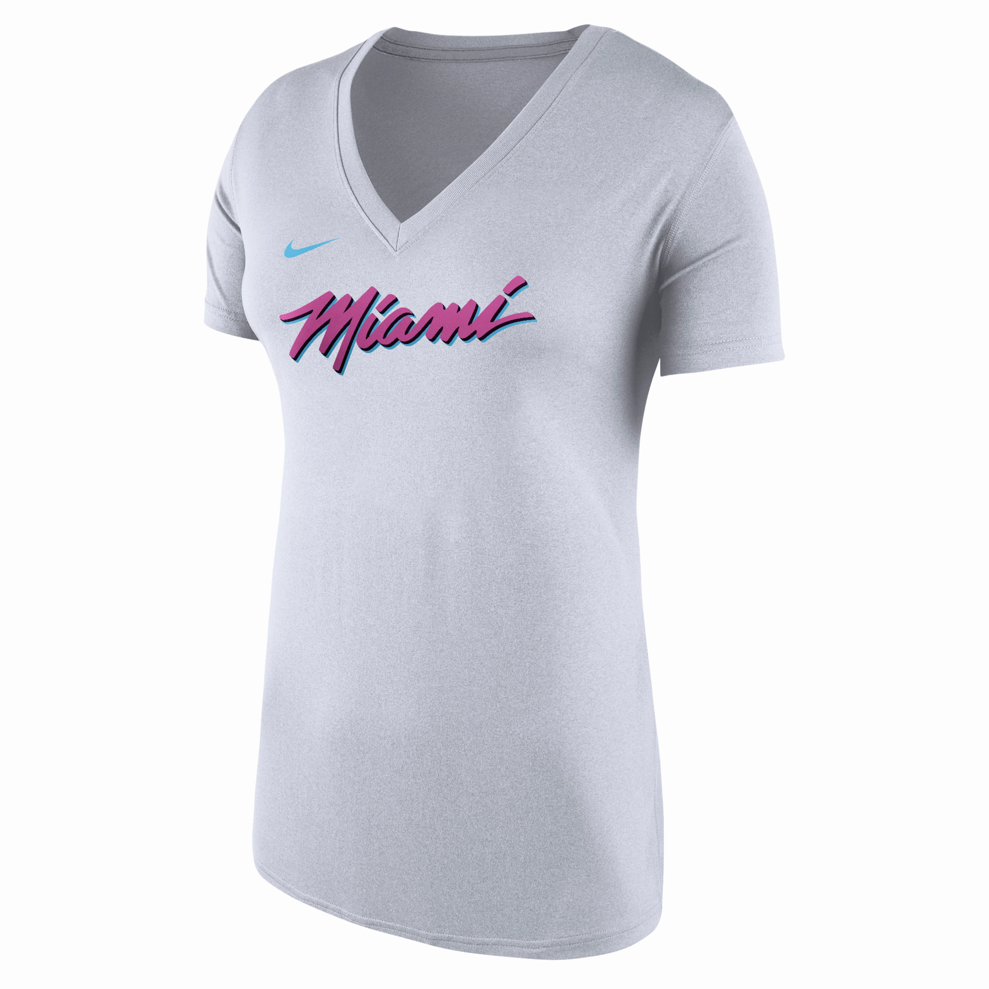 Nike Miami HEAT Original Vice Women's V-Neck Tee