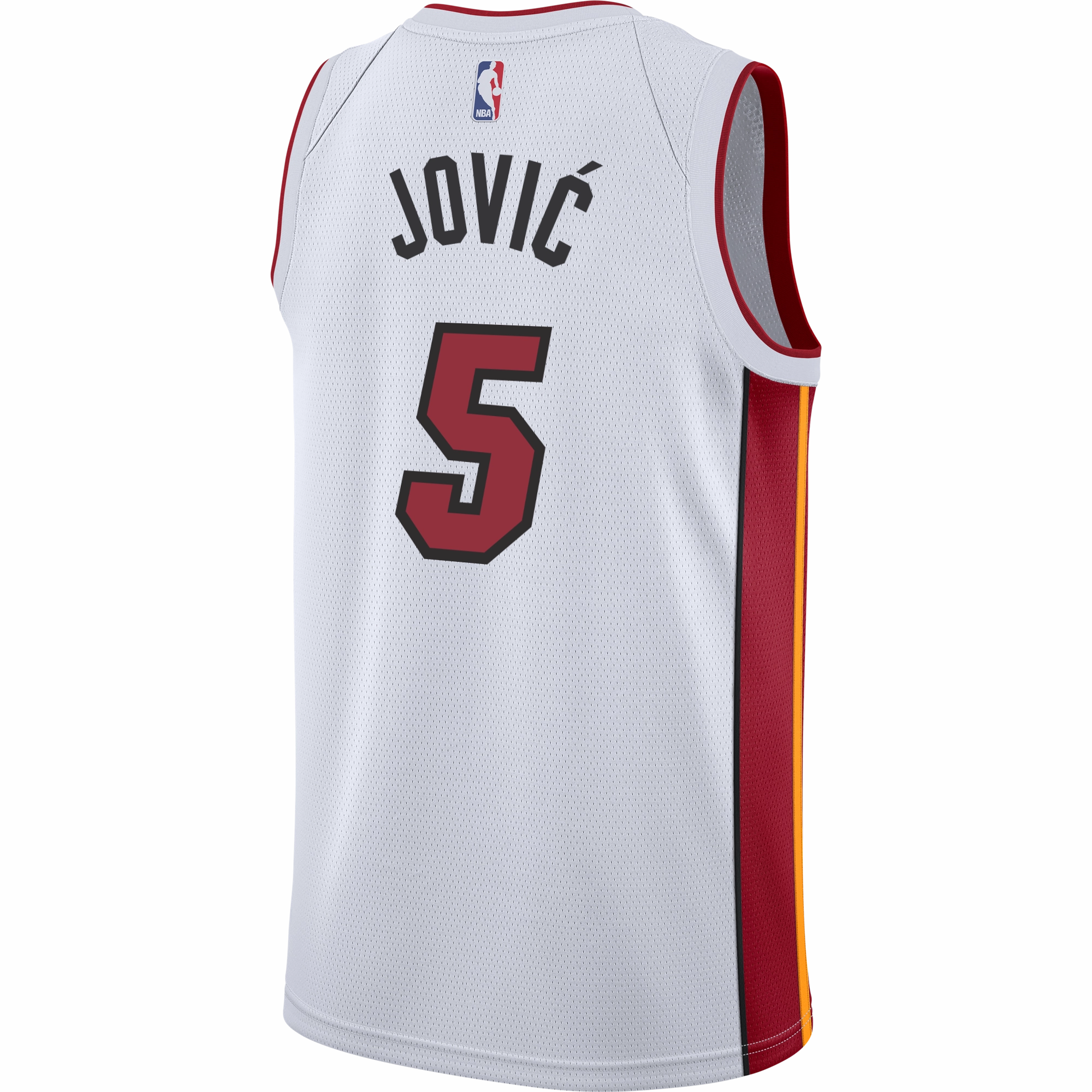 Nikola Jović Nike Association White Youth Swingman Jersey